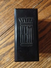Vintage KEM Double Deck Playing Card Case