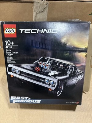 LEGO TECHNIC: Dom's Dodge Charger (42111) Complete Set - Open Box, Sealed Bags