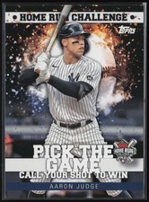 2022 Topps #HRC-6 Aaron Judge Home Run Challenge Code Cards UNSCRATCHED