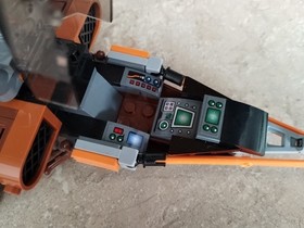 VG+ LEGO NINJAGO Sky Shark 70601 Near Complete w/ Instructions & Extra Parts