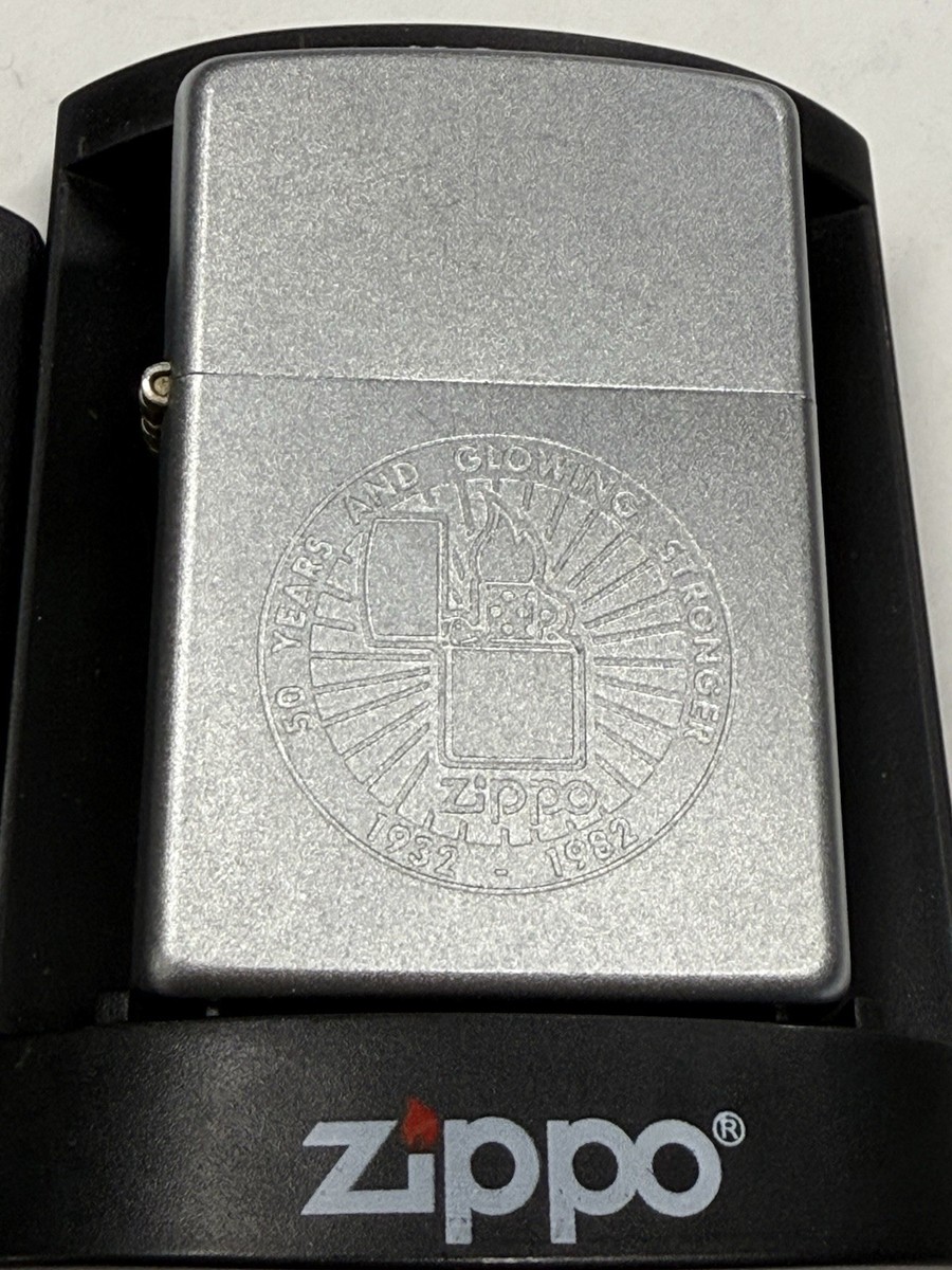 ZIPPO 2003 50 YEARS AND GLOWING STRONGER 1932-1982 LIGHTER ZIPPO 2003 50 YEARS AND GLOWING STRONGER 1932-1982 LIGHTER