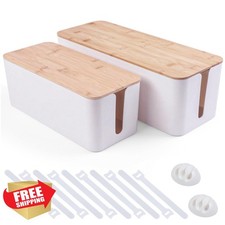 TuweChen Cable Management Box White
