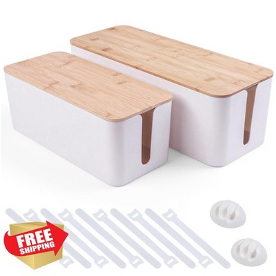 TuweChen Cable Management Box White