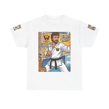 Chuck Norris Legend Karate Master Illustration Tee | Martial Arts Graphic
