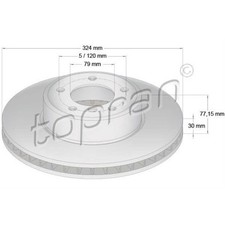 Disque de frein BMW 525