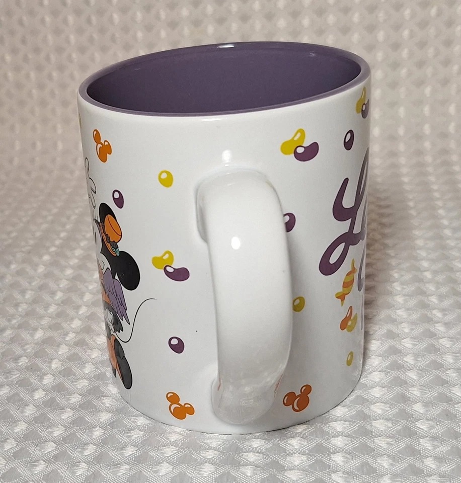 Disney Mickey Minnie Mouse Halloween Otoño Vamos Fiesta Cerámica Taza de Café Otoño Foto 3 de 4