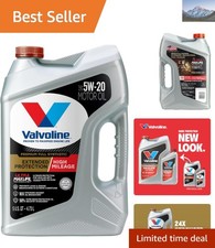 High Mileage Full Synthetic Motor Oil 5W-20 - 5 Quart with Ultra MaxLife Prot... 37.23 per gallon