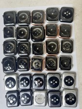 Lot of 30 Apple Watches Various Sizes Series 7,6,5,4,3,2  SE  AS-IS for Parts 