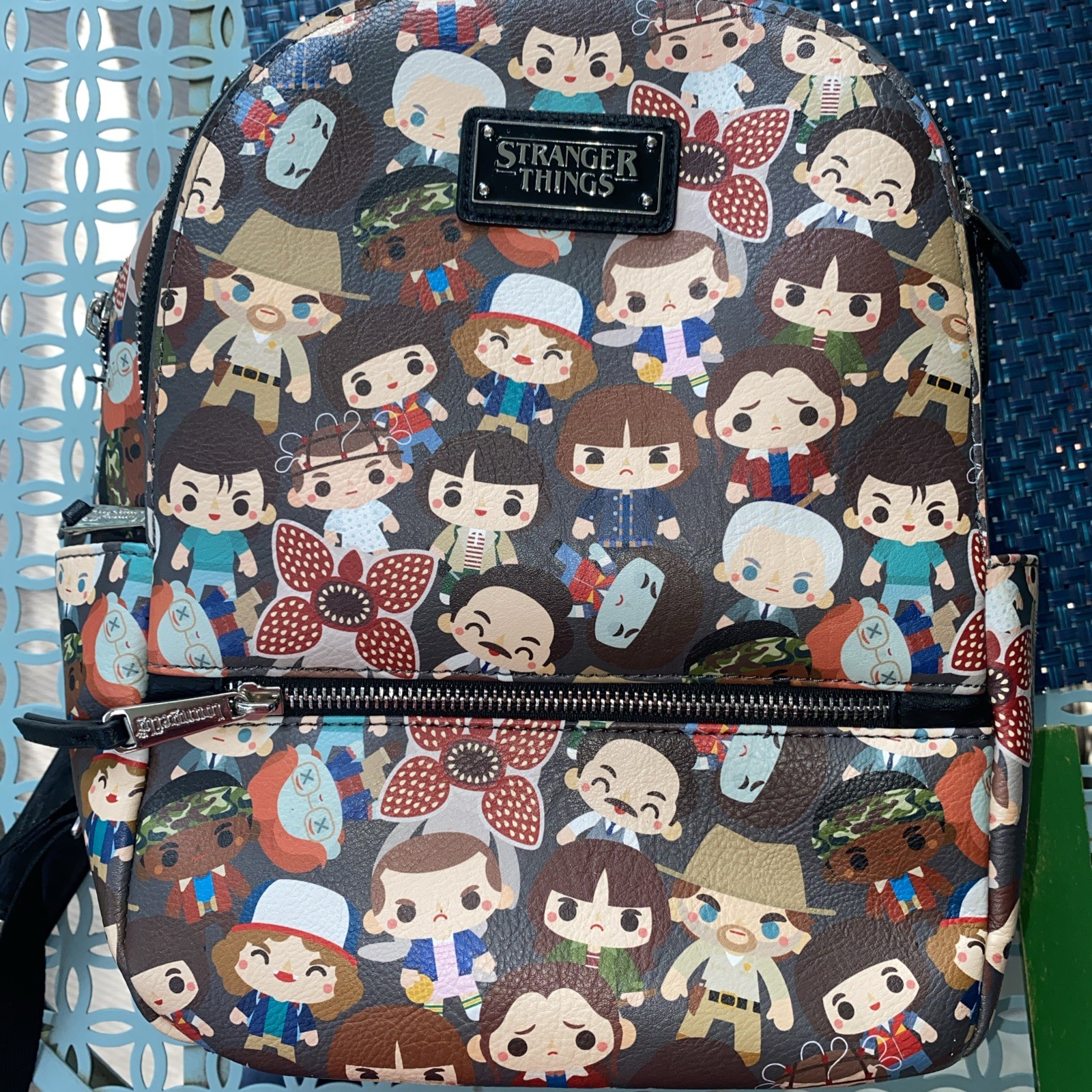 Stranger Things Chibi Character Mini Backpack by Loungefly