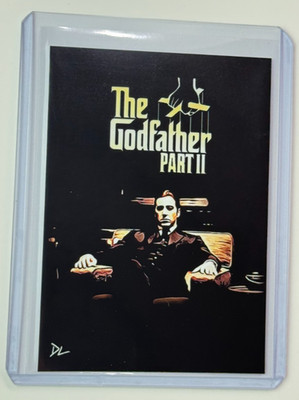The Godfather Part 2 Limited Artist Signed  Mafia Classic  Trading Card 4/10