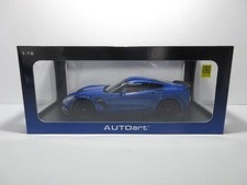 Autoart 1/18 Chevrolet Corvette C7 Z06 Laguna Blue Metallic Collectables 17+