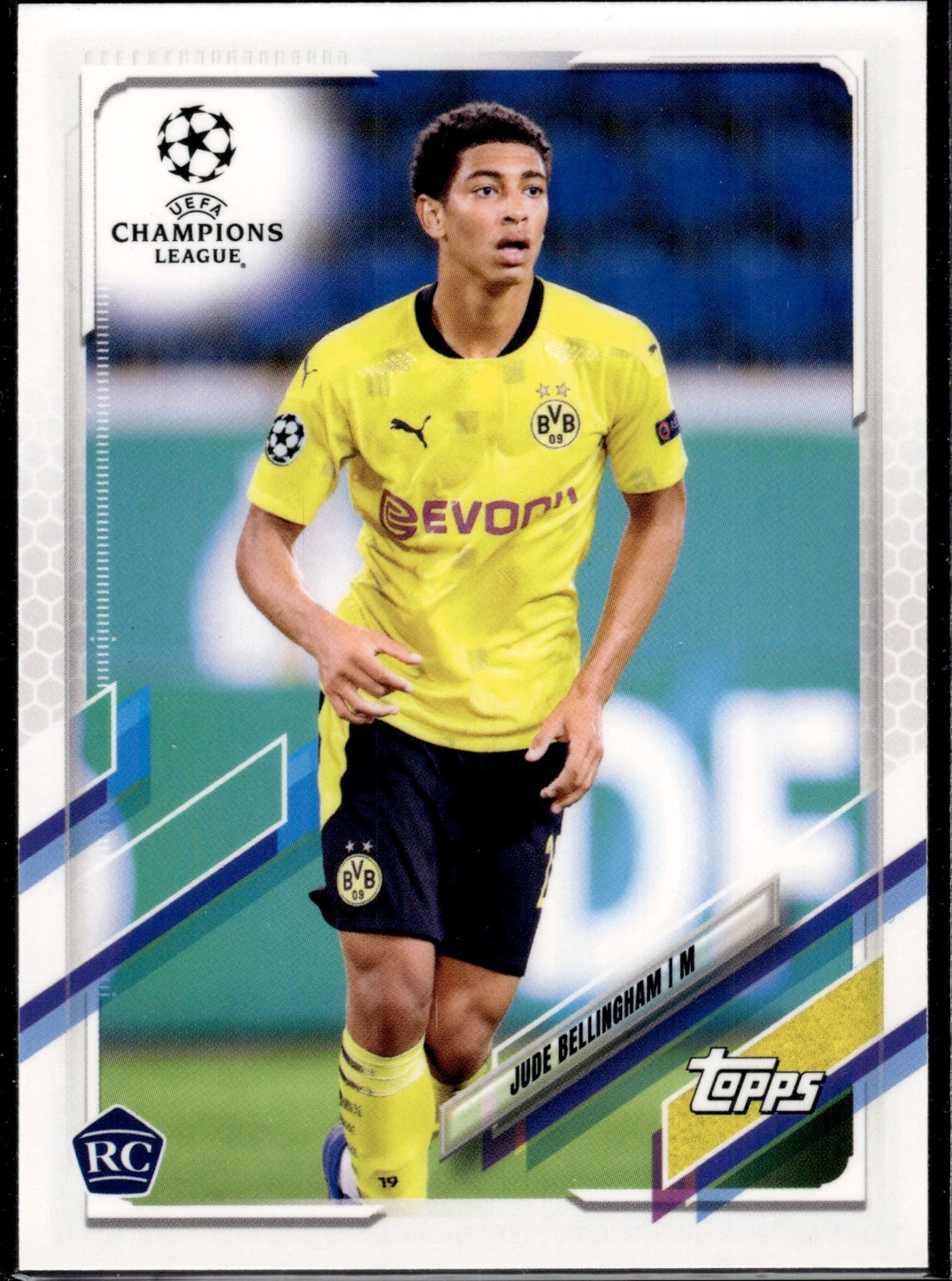2020 Topps UCL #68  Jude Bellingham Soccer Rookie RC