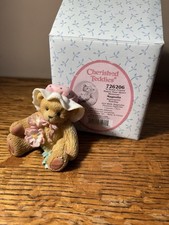 Cherished Teddies Magnolia Figurine flower 726206