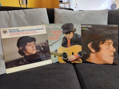 DONOVAN - What's bin did and what's bin hid, Catch the wind + Colours, 3 LP's