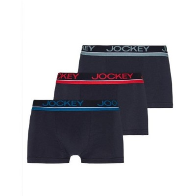 3er Pack JOCKEY Herren Boxershorts Cotton Stretch Boxer Gr. M / L