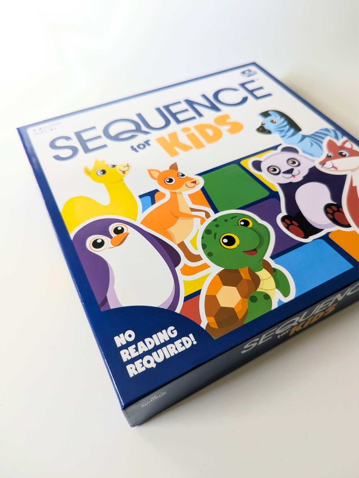 Jax SEQUENCE for Kids Board Game - The 'No Reading Required' Strategy Game