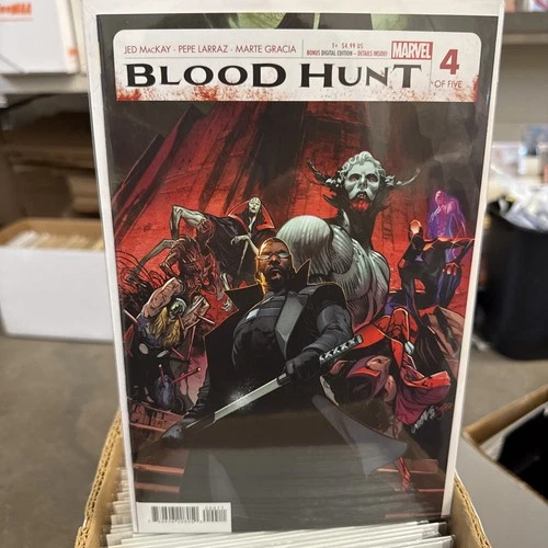 Blood Hunt #4 Larraz Cover A 2024 Marvel Comics 1st Print NM