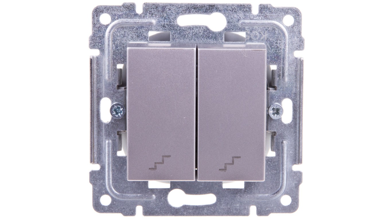 Dante stair connector double inox 454119