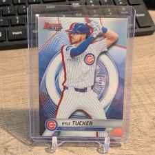 Topps 2025 Bowman's Best Kyle Tucker #2 Refractor Chicago Cubs Baseball Card
