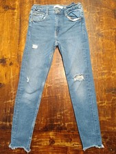 ZARA JEANS BLAU SKINNY GRÖSSE 140 10 JAHRE