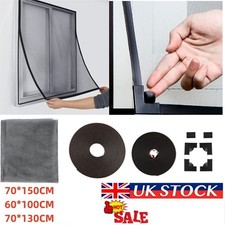 Magnetic Window Insect Screen Mesh Net Fly Mosquito Bug Netting Moth Cover UK