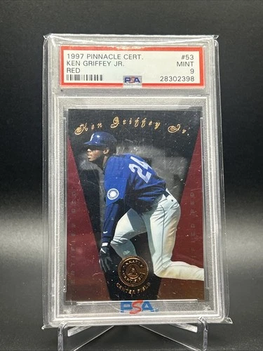1997 Pinnacle Certified - Ken Griffey Jr #53 Red PSA 9(0 Pop Higher)