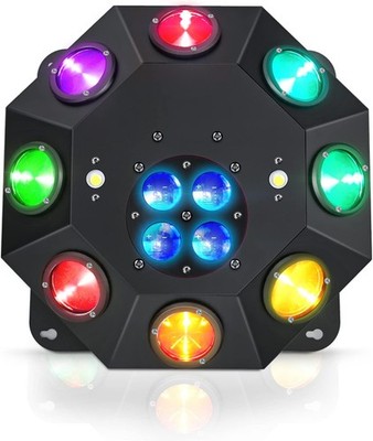 100W Moving Head Beam RGBW LED DJ Disco Licht Stroboskop Licht Muster Effekt