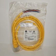 New Allen Bradley 889N-F9AF-2 Ser C 2M Cordset 9 Pin Female Mini Micro Cable