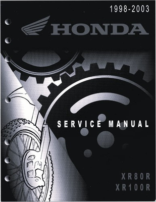 #ad #ad 1998 2003 Honda XR80R XR100R XR80 R XR100 R Service Shop Repair Paper Manual $23.69