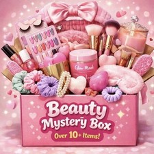 Beauty Mystery Box 10 Items Makeup, Skincare, Self-Care Bundle NEW