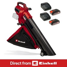 Einhell Cordless Leaf Blower Vacuum 36V Shredder PXC 45L BL With Battery&Charger
