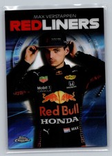 2021 Topps Chrome Formula 1 #RL-3 Max Verstappen Redliners