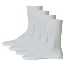 Hudson 4 Pairs Men's Socks - Only 4-Pack, Sock, Comfort Band, Solid Color We...