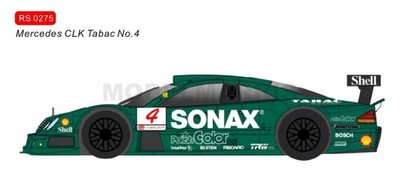 RevSlot RS0275 Mercedes-Benz CLK GTR - # 4 Sonax