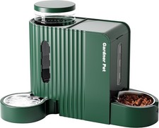 Automatic Gravity Pet Feeder 0.8 Gallons*2 Dog Feeder & Water Dispenser Set 100%