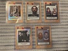 Chaos 2 Chrome Parallel /55 Made  Historic Autograph # 11,27,28,36 and 39