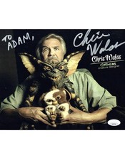 Chris Walas signed 8x10 Photo Creator Gremlins To Adam