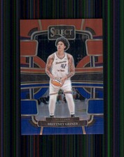 2024 Panini Select WNBA #68 Brittney Griner Prizms Red and Blue #/399