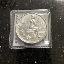 Daniel Carr - 2008 UNA 100 AMEROS - Seated Liberty - Silver Satin Finish