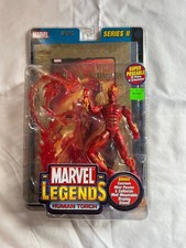 Toybiz- Marvel Legends- Series 2- Human Torch Figure- NEW IN PACKAGE