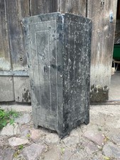 Paravent Metall schwarz antik alt Scheunenfund 110 cm h