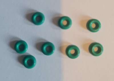 FKM Fluorelastomer O-Ring / Dichtung öl- & chemikalienbeständiger Synthesekautschuk 6 mm