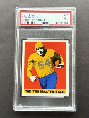 Ted Fritsch #35 1948 Leaf card