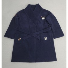 The Childrens Place Boys All Sport Bathrobe XS 4 Blue Wrap Robe