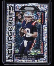 Mac Jones 2021 Panini Prizm #NR-5 No Huddle New Recruits Rookie