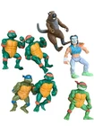 Vintage 1988-89 Ninja Turtle Toys Action Figure Lot Incomplete / Some Damaged