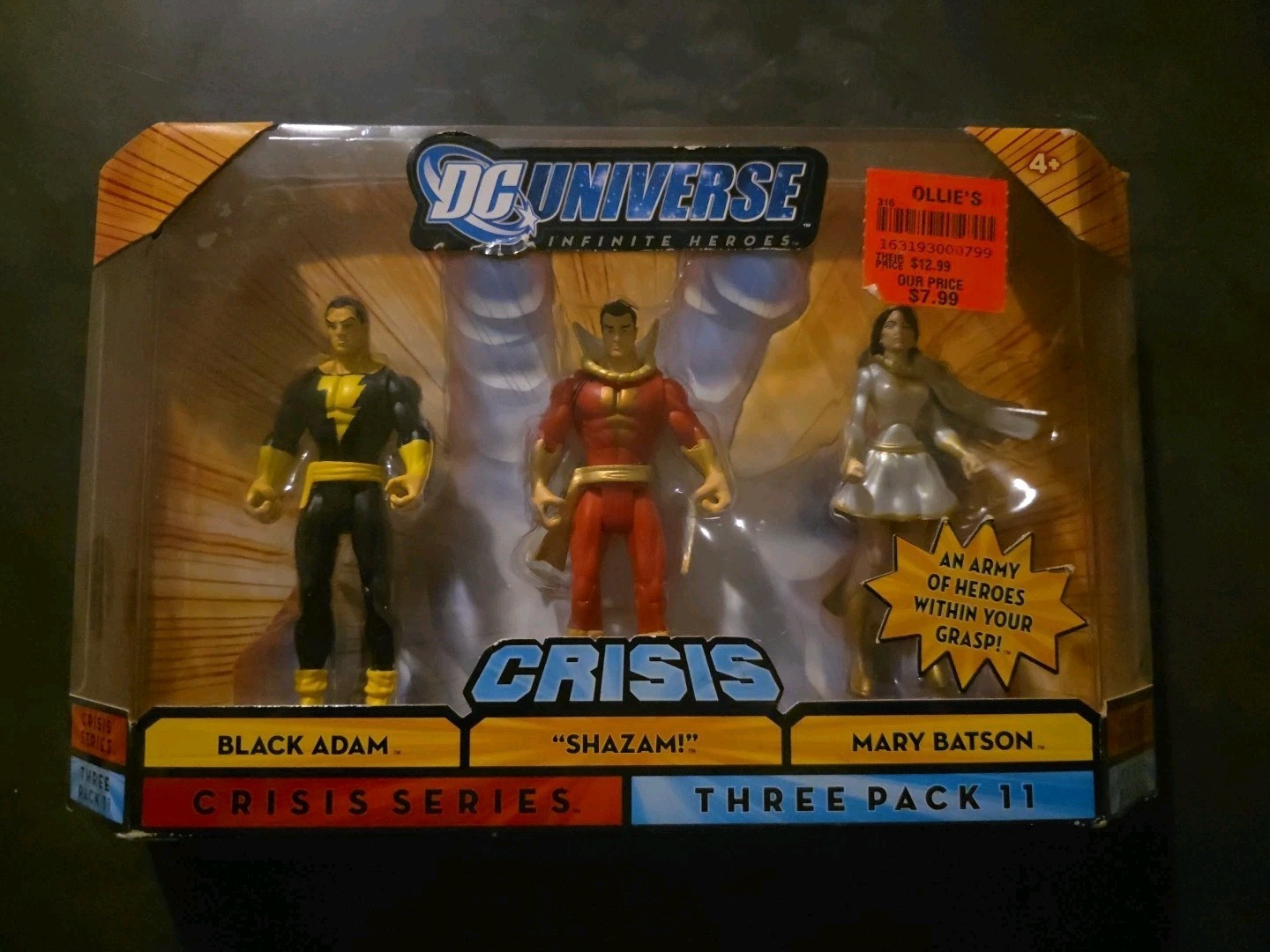 DC Universe Infinite Heroes Crisis Series Black Adam Shazam! Mary Batson 2008