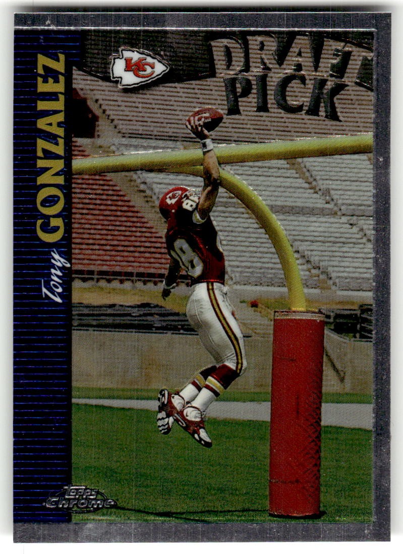 1997 Topps Chrome Tony Gonzalez Rookie #24