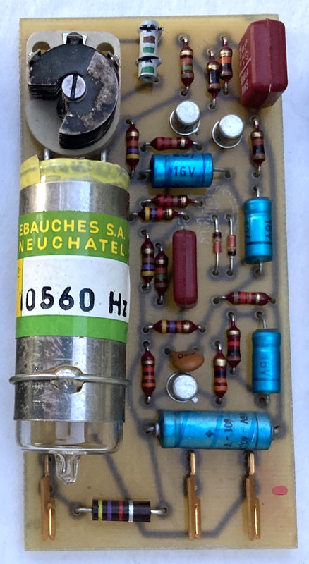 Vibrograf Portescap B200 Watch Timing Machine Oscillator Timebase Circuit Board