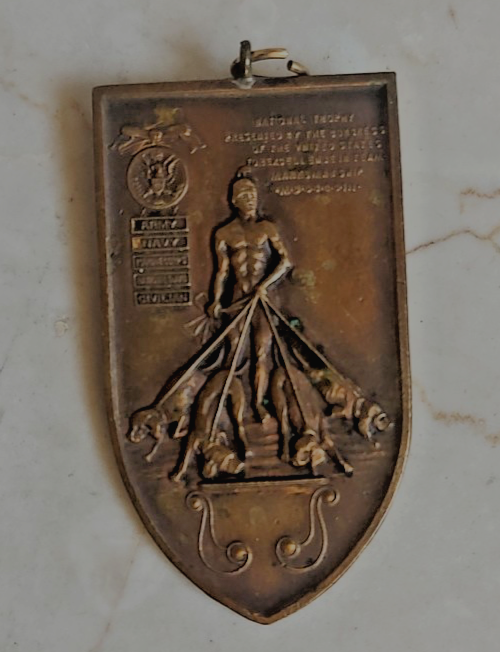 Dogs Of War The National Match Team Marksmanship Bronze Shooting Badge Pin